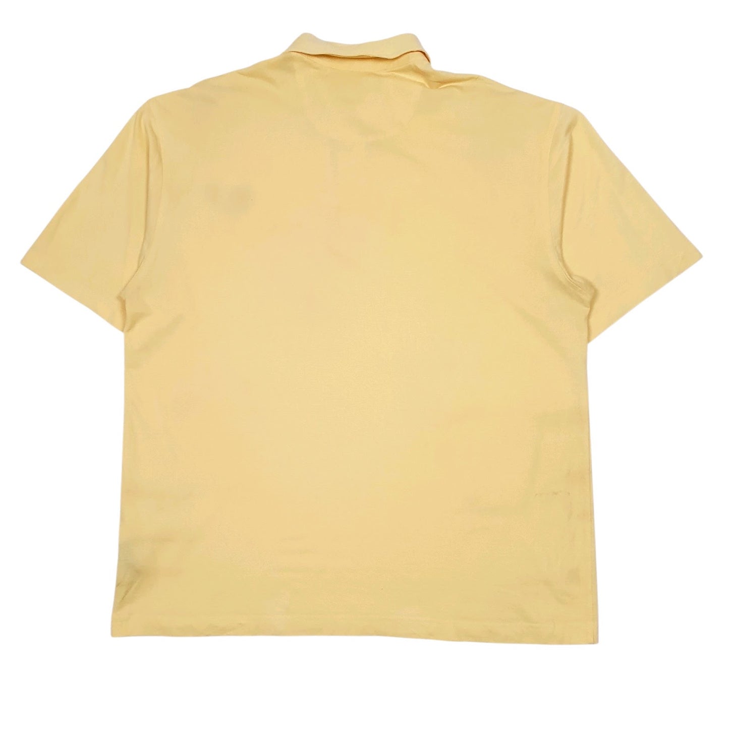 Mens Yellow Roundtree Yorke   Polo Shirt