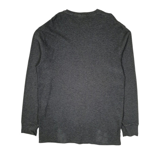 Mens Grey Polo Ralph Lauren Lightweight Crewneck Jumper