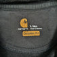 Mens Black Carhartt  Hoodie Jumper