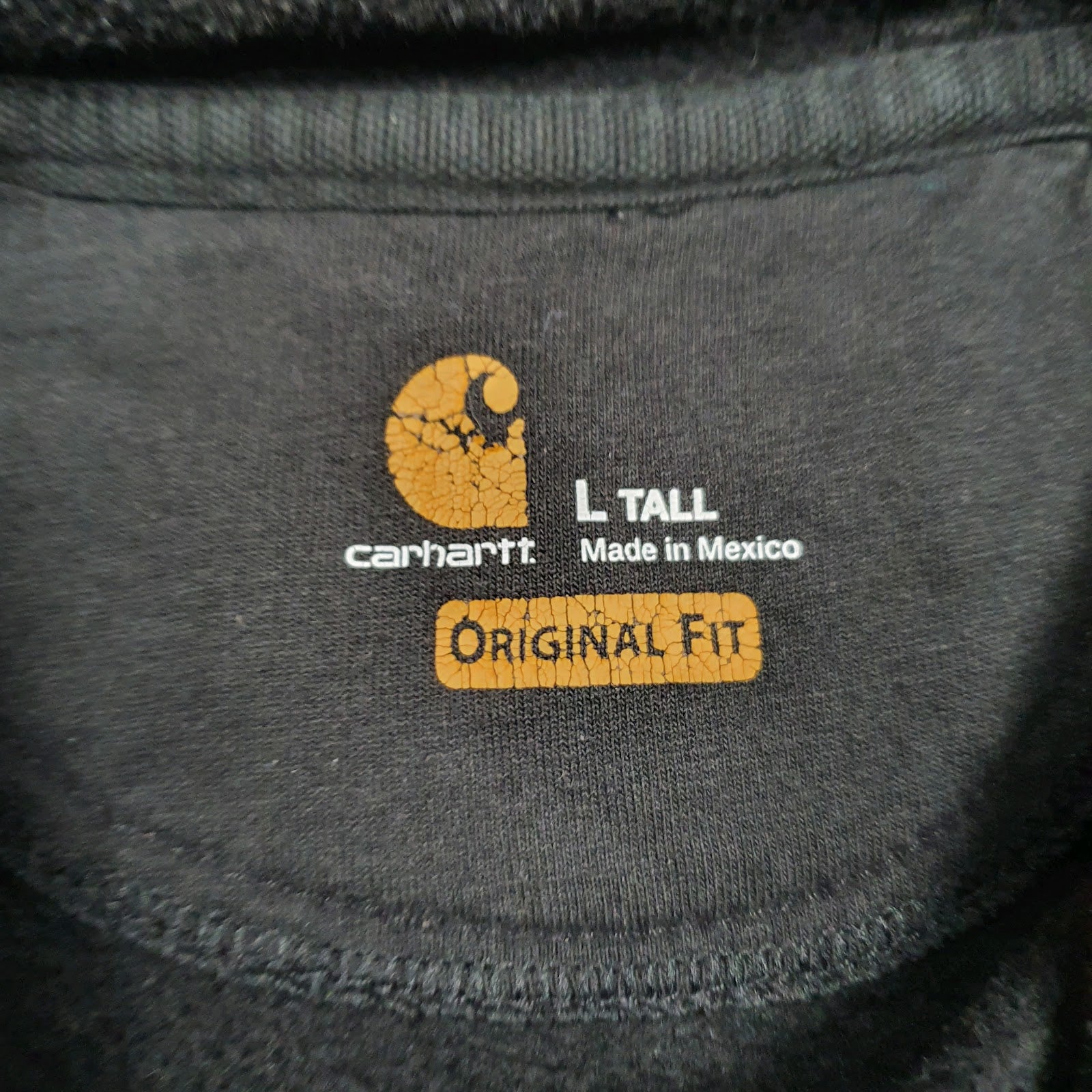 Mens Black Carhartt  Hoodie Jumper