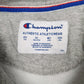 Mens Blue Champion Spellout Hoodie Jumper