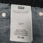 Mens Black Levis   Jeans