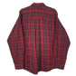 Mens Red L.L.Bean Flannel  Shirt