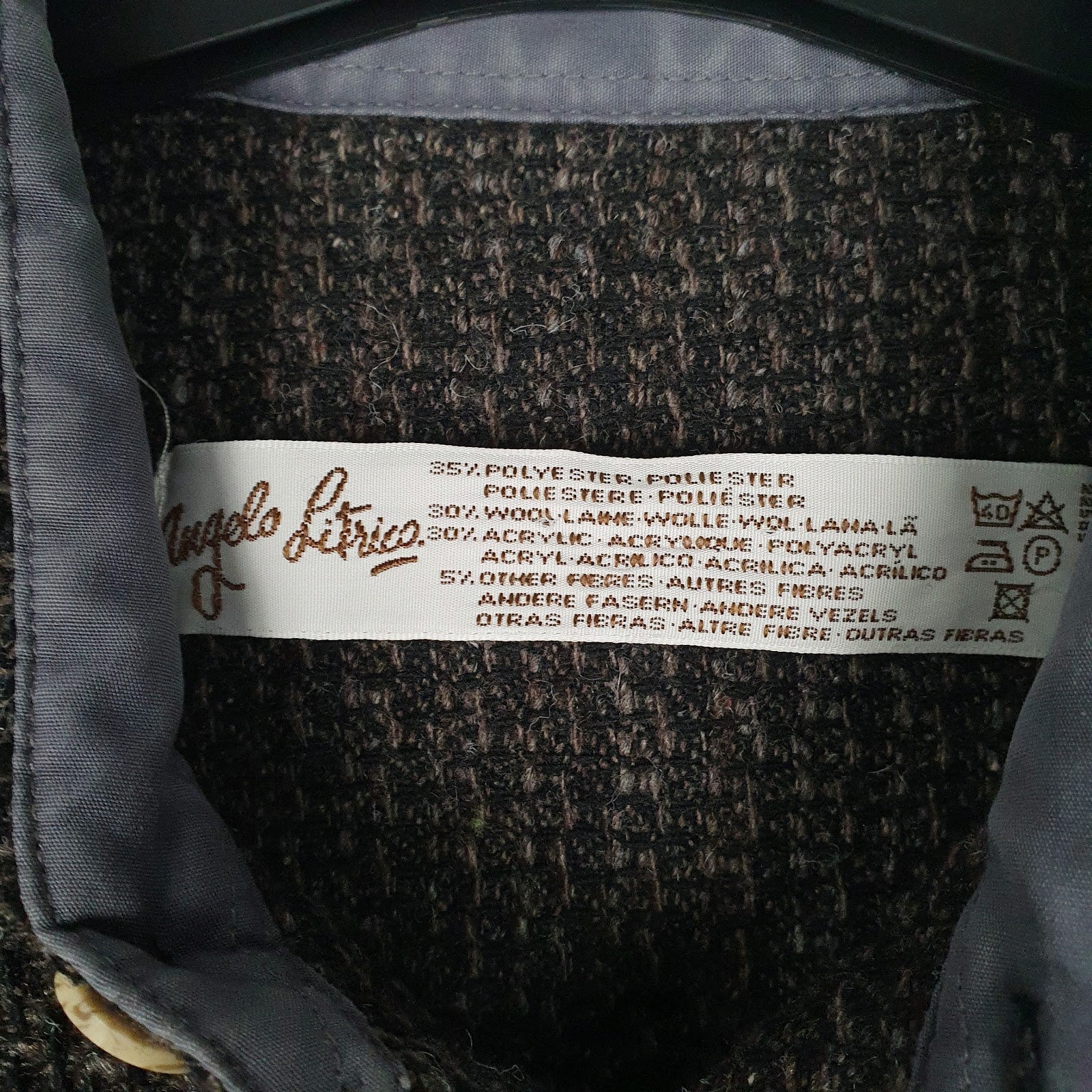Mens Grey Angela Litrico   Shirt