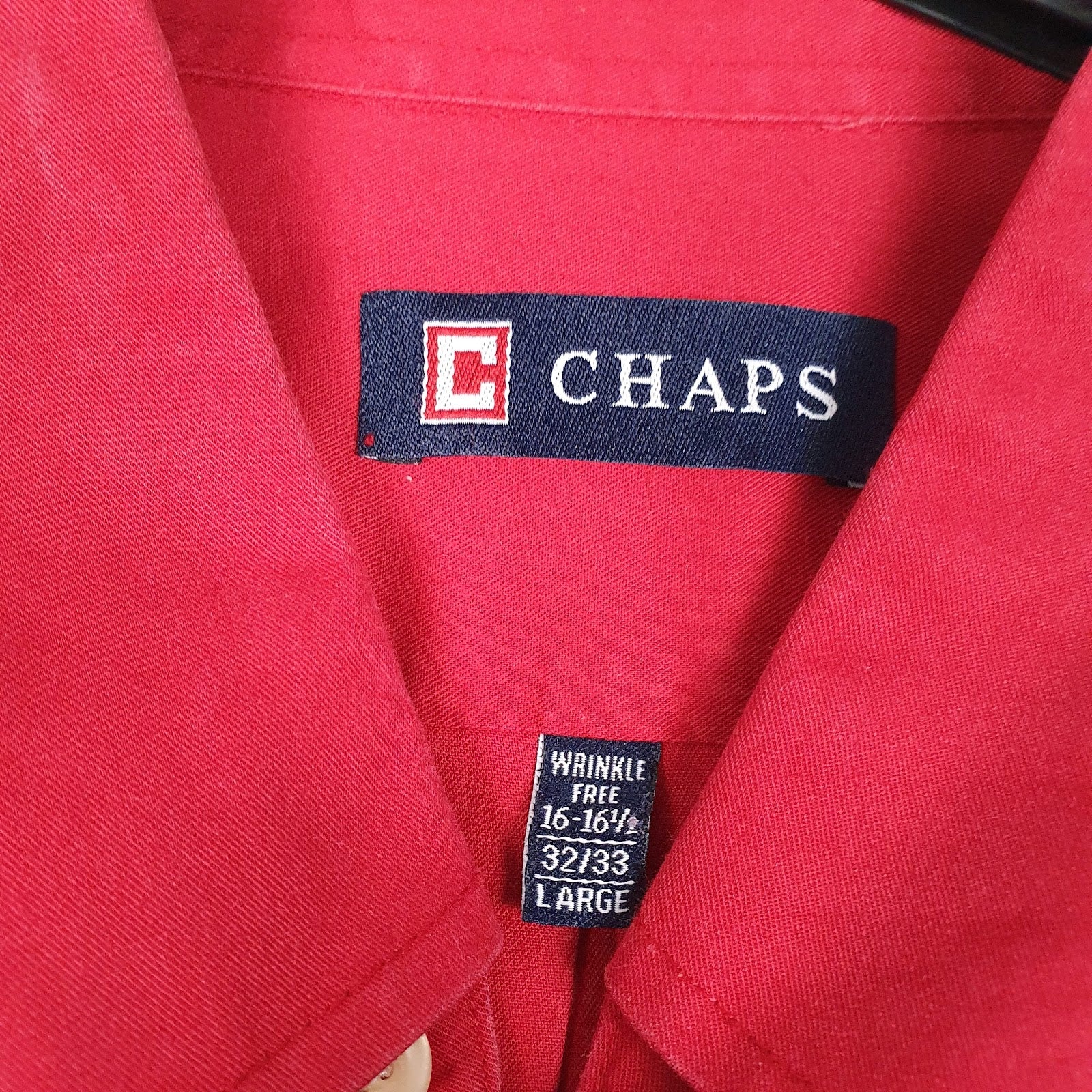 Mens Red Chaps   Shirt