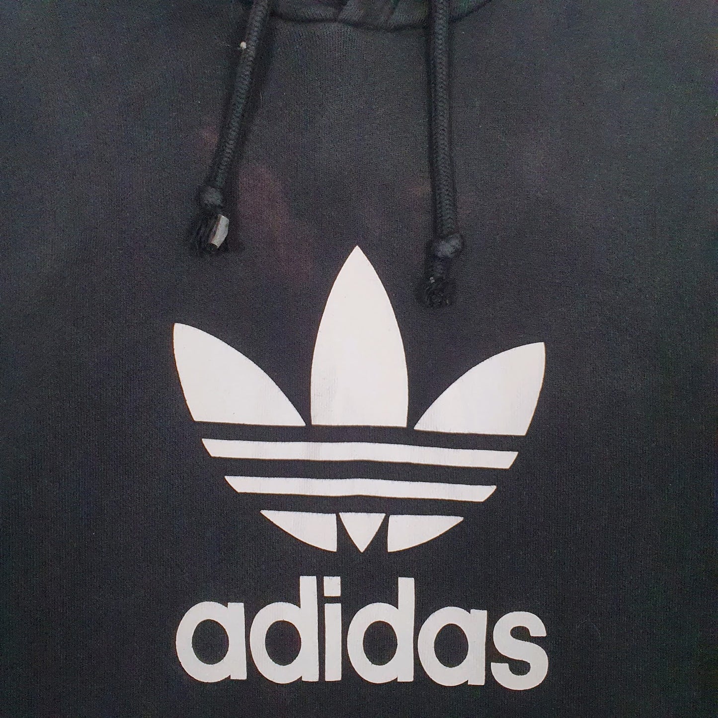 Mens Black Adidas  Hoodie Jumper