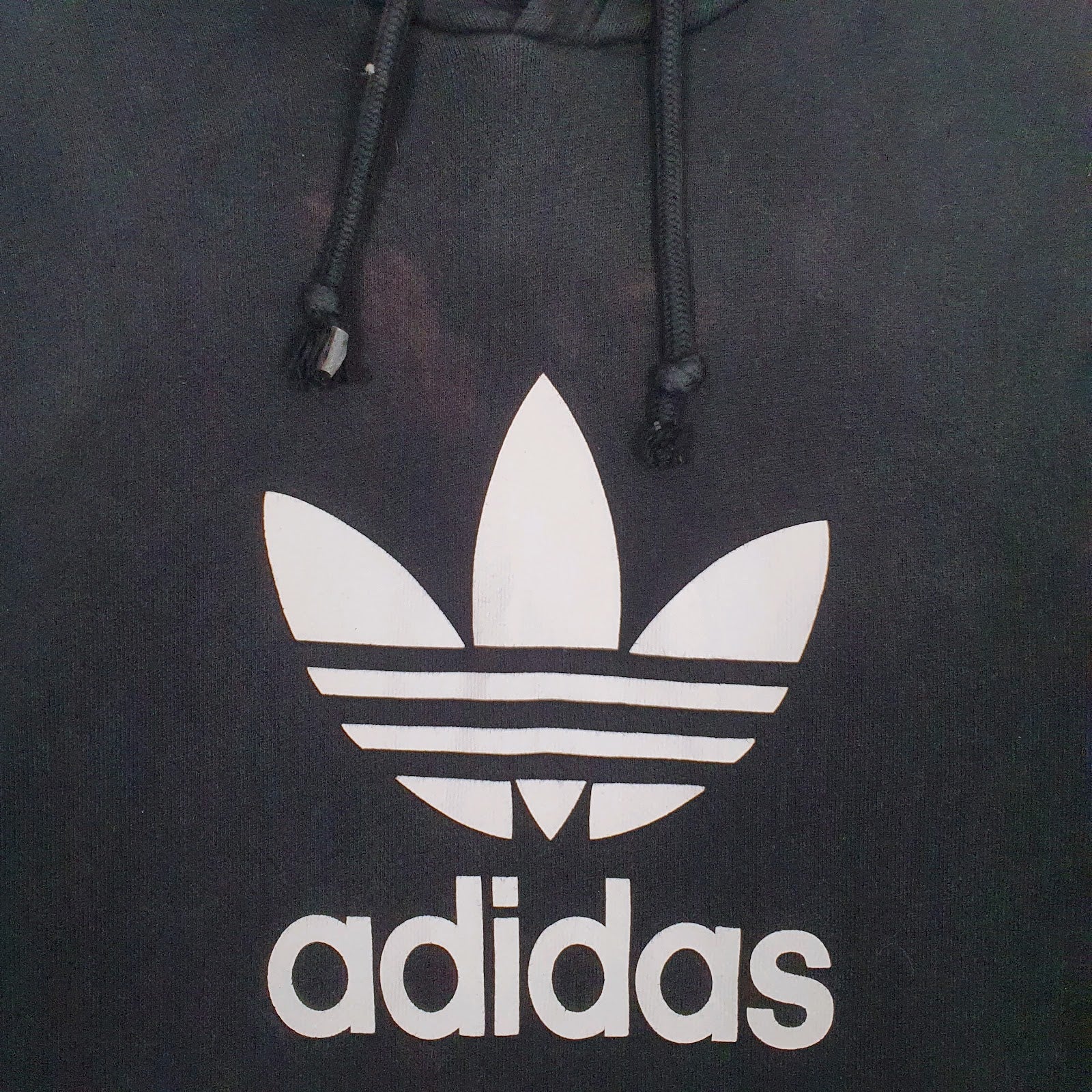 Mens Black Adidas  Hoodie Jumper