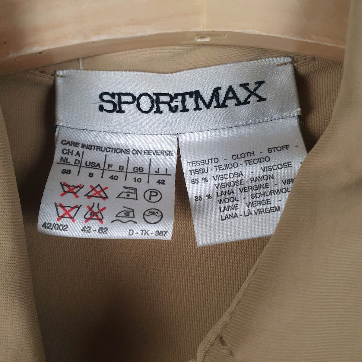 Womens Brown Sportmax Vintage  Dress