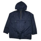 Mens Navy Levis Vintage 00s Pullover Smock Packaway  Coat