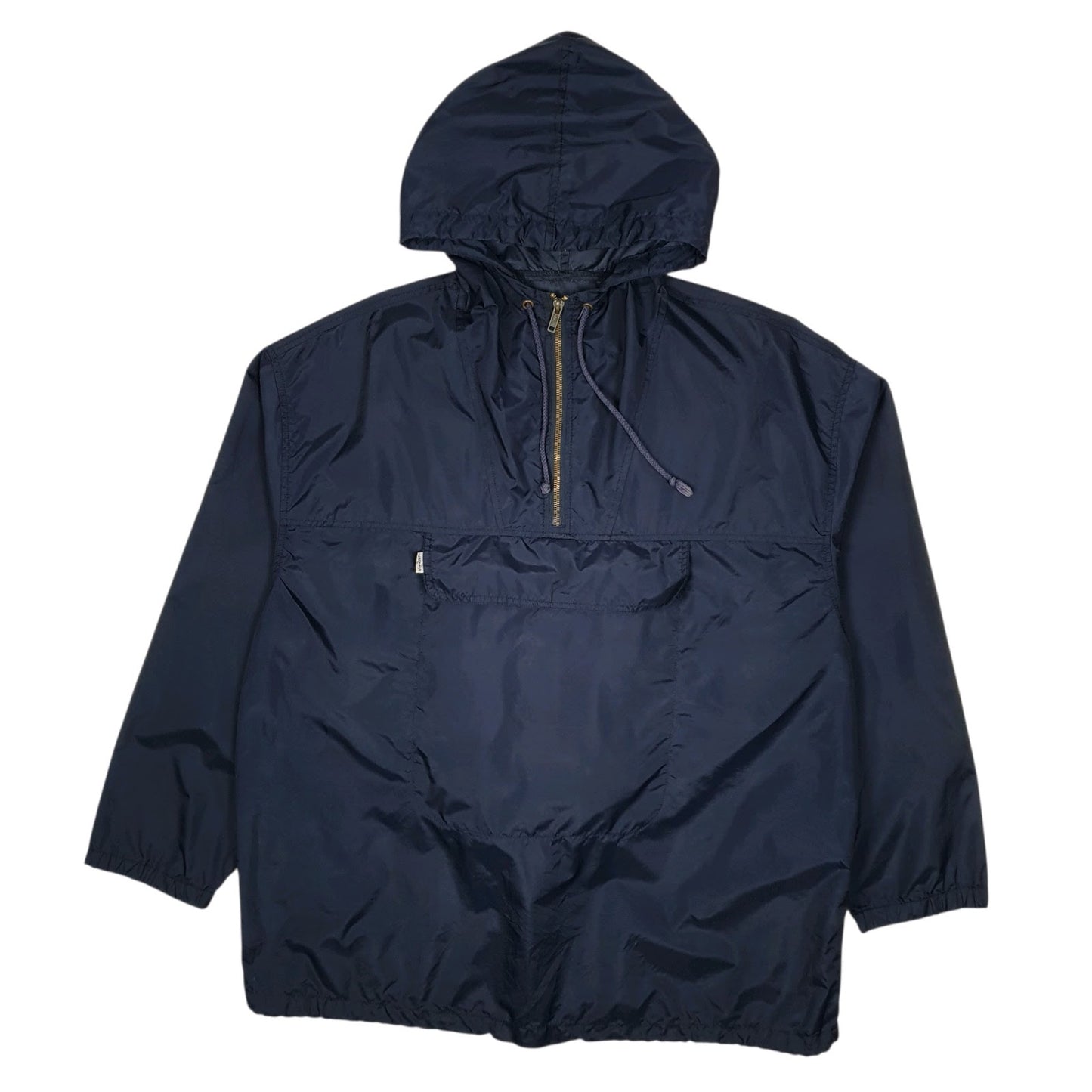Mens Navy Levis Vintage 00s Pullover Smock Packaway  Coat
