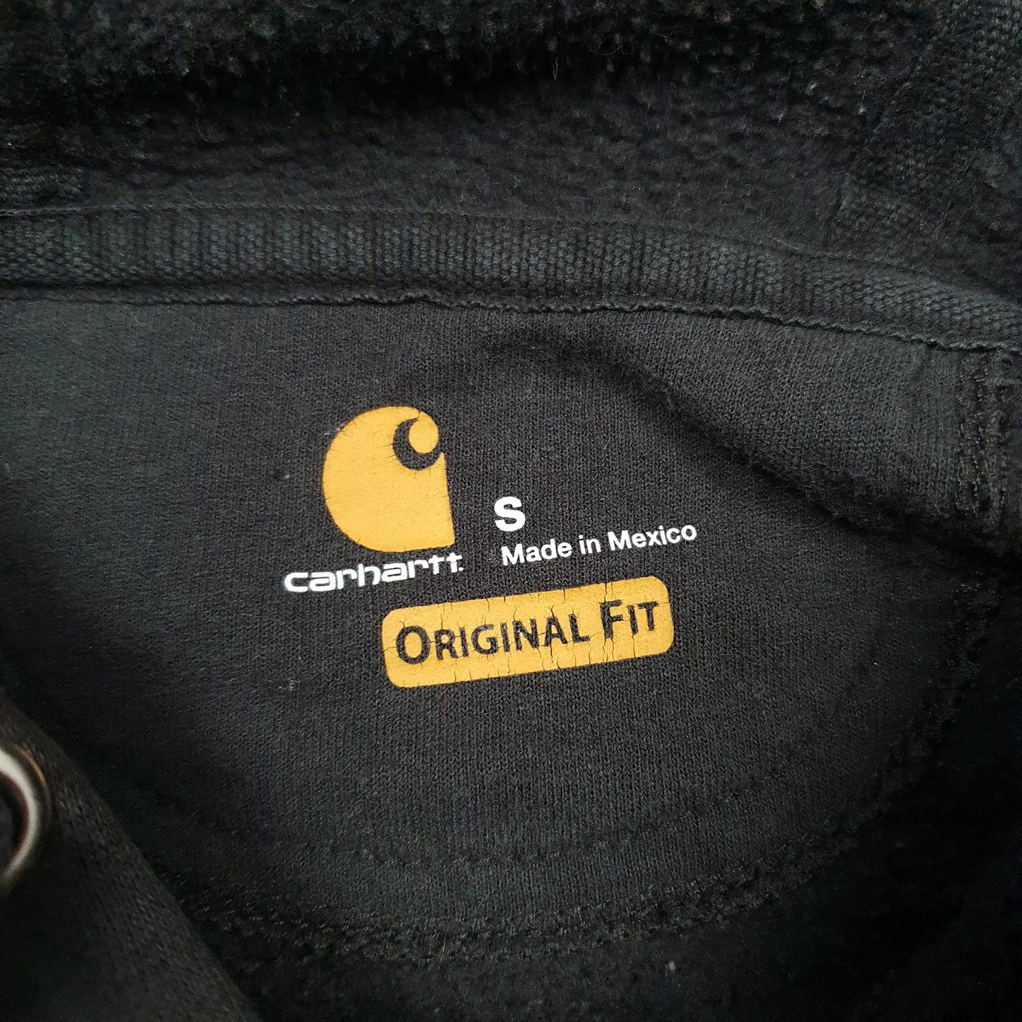 Mens Black Carhartt  Hoodie Jumper