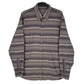 Mens Grey Eddie Bauer Flannel Long Sleeve Shirt
