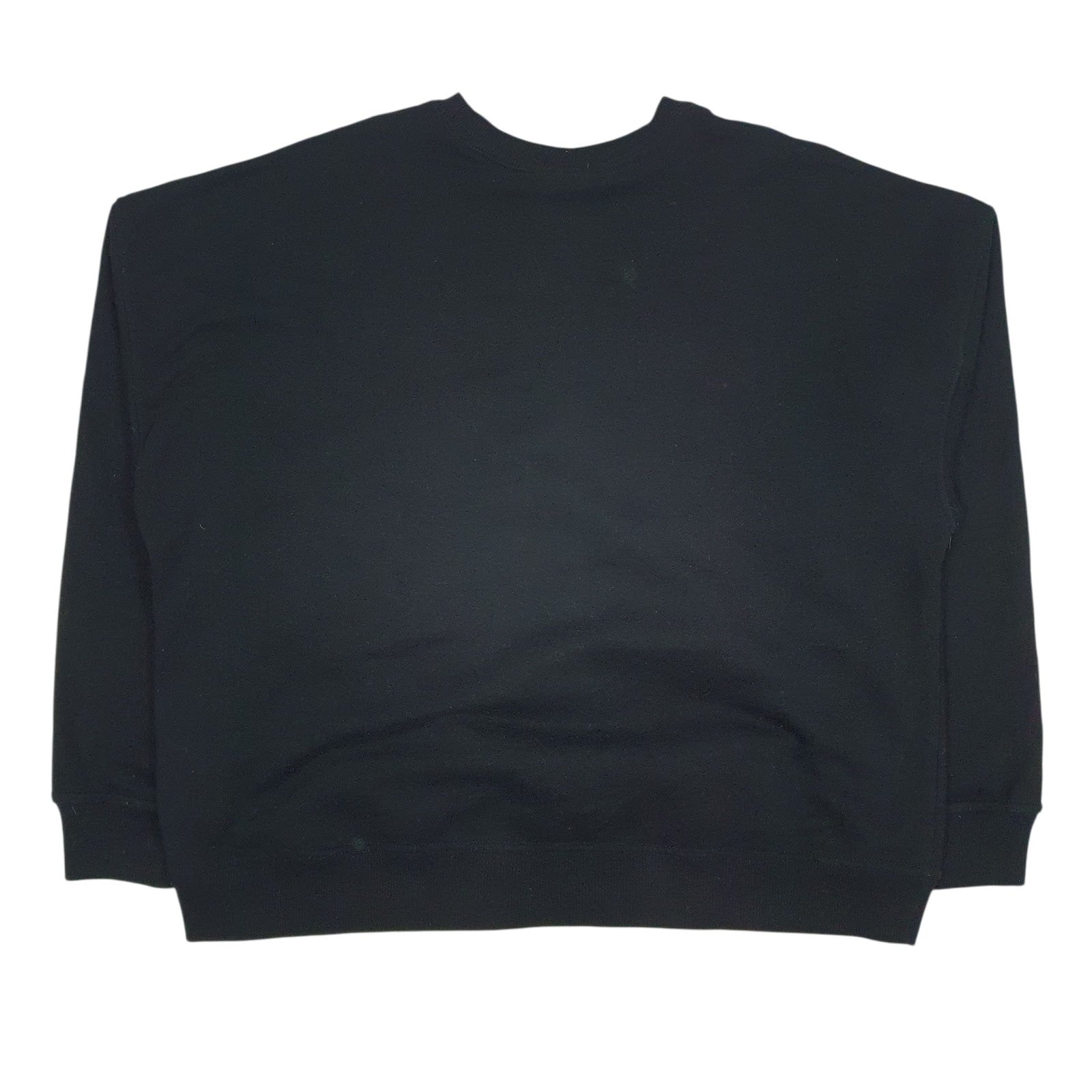 Womens Black Champion  Crewneck Jumper