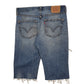 Mens Blue Levis 501  Shorts