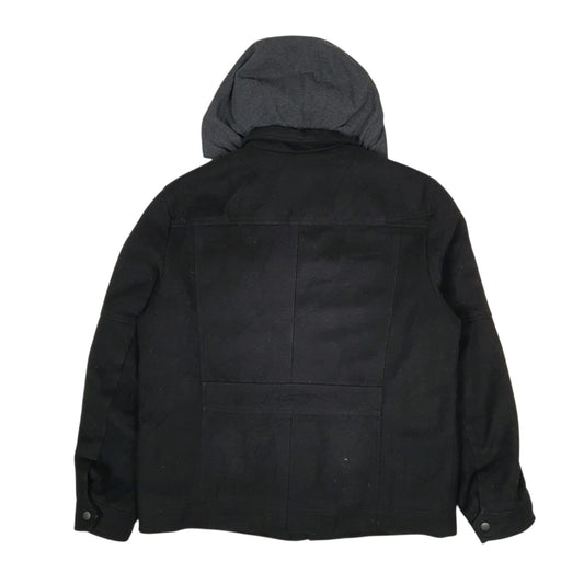 Mens Brown Levis Military Navy Duffle  Coat