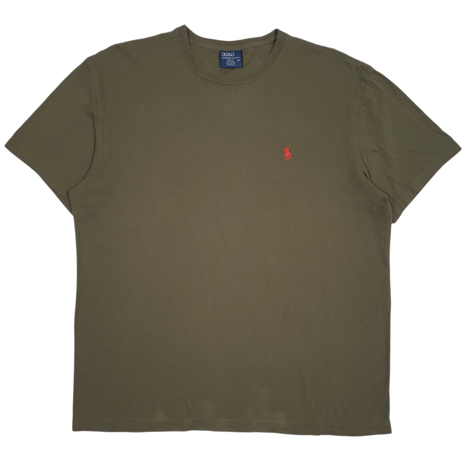 Mens Green Polo Ralph Lauren Vintage Short Sleeve T Shirt