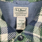 Mens Green L.L.Bean Flannel  Shirt