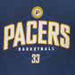 Mens Navy NBA Indiana Pacers  T Shirt