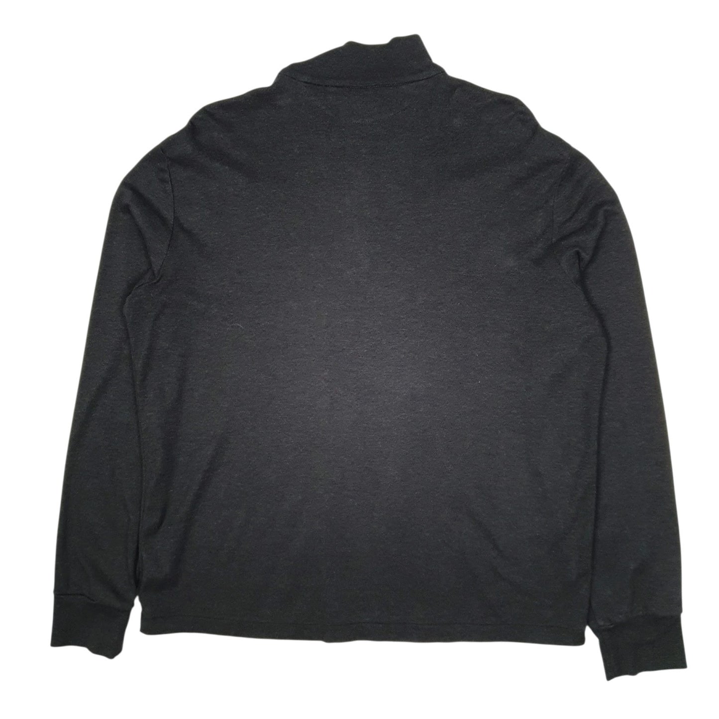 Mens Grey Polo Ralph Lauren Lightweight Quarter Zip Jumper