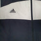 Mens Black Adidas  Crewneck Coat
