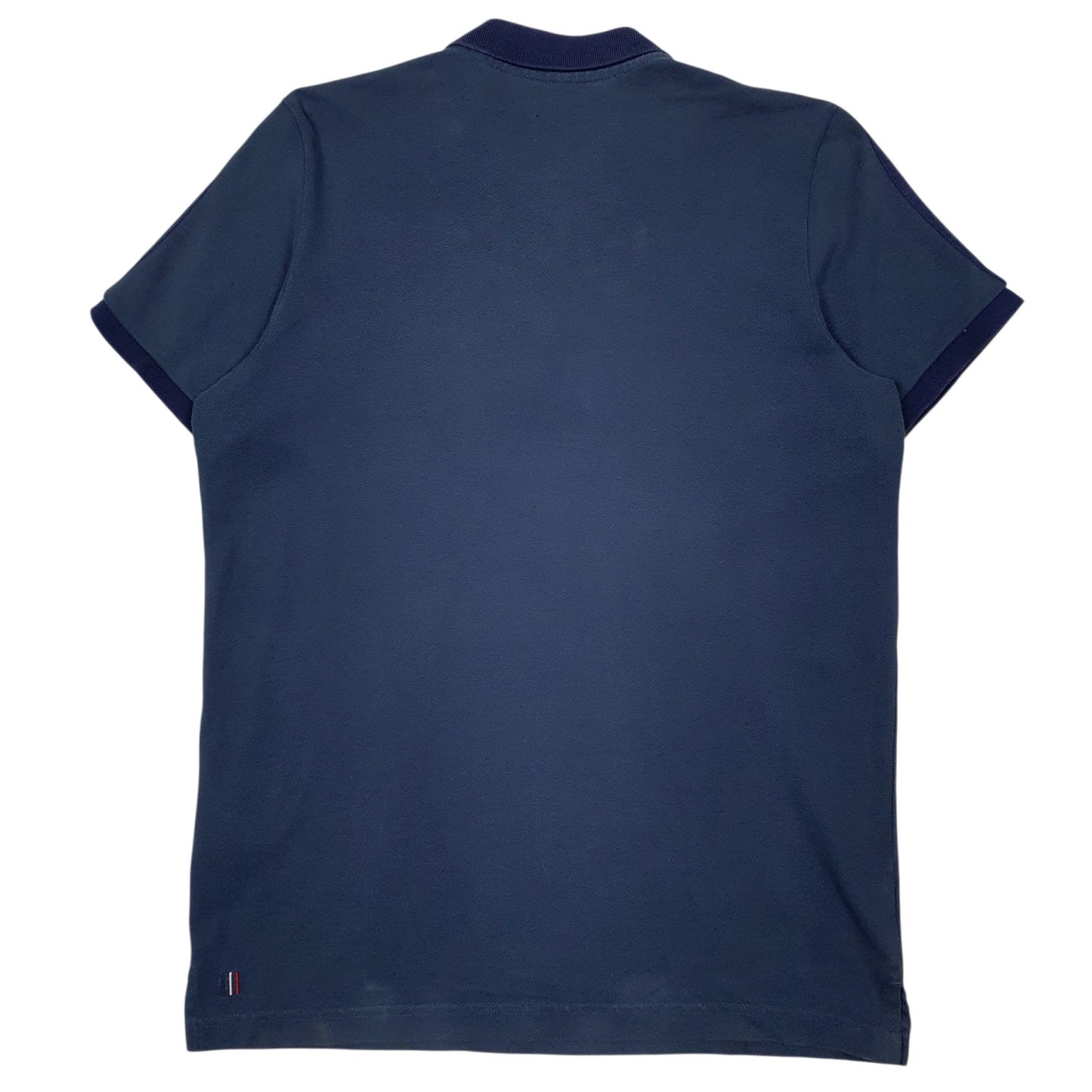 Mens Blue Adidas Clinalite France  Polo Shirt