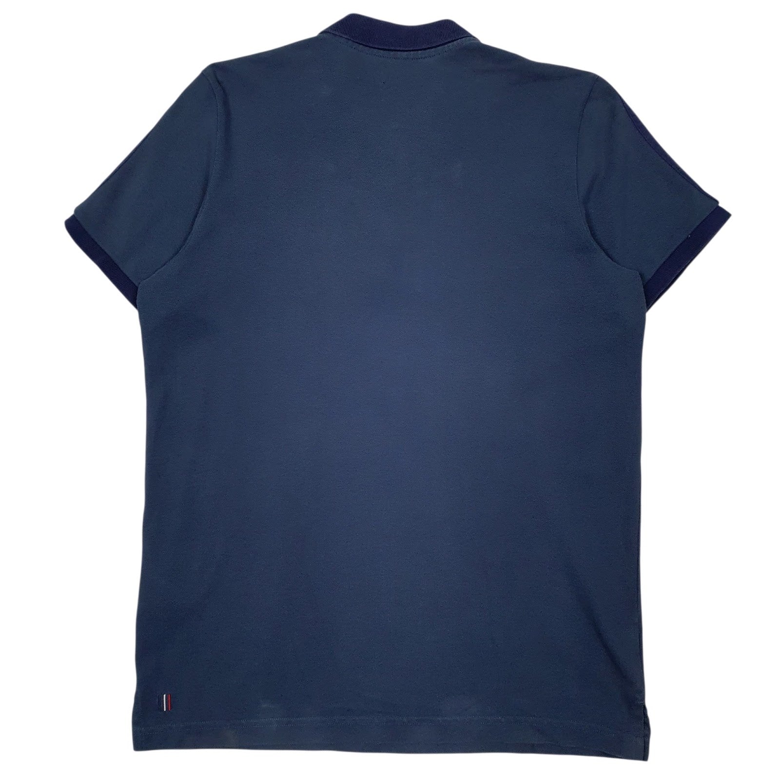 Mens Blue Adidas Clinalite France  Polo Shirt