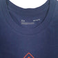 Mens Navy Under Armour NCAA College World Series  T Shirt