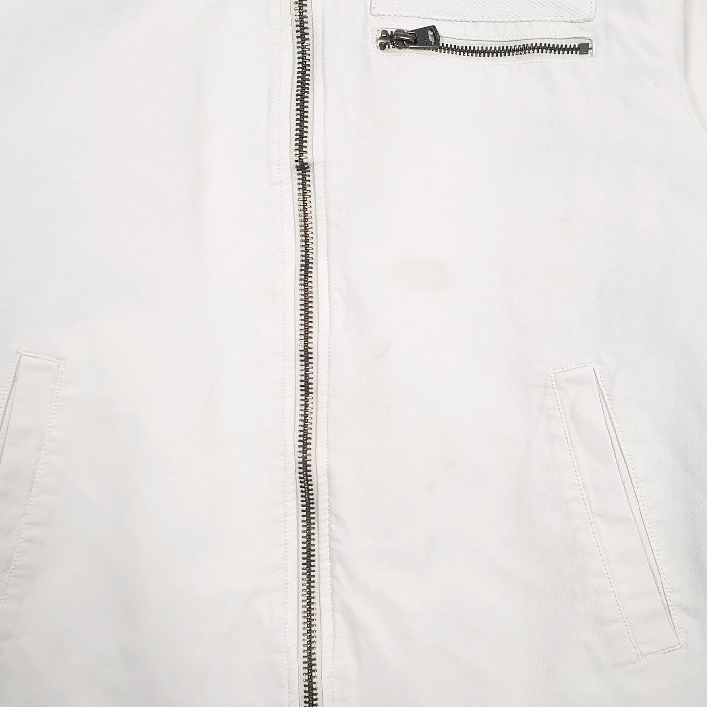 Mens White Levis   Coat