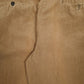Mens Brown Eddie Bauer Pleated  Trousers