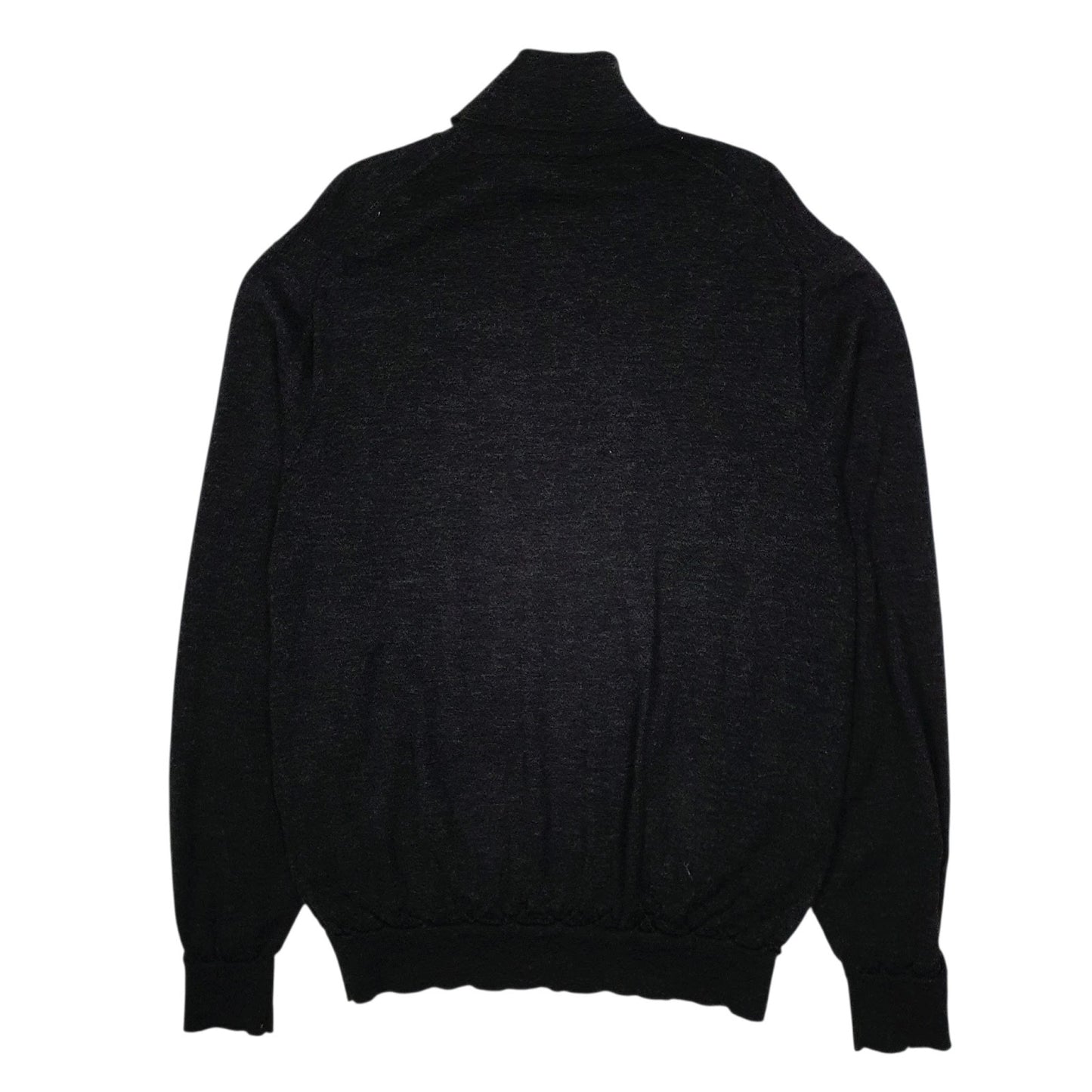 Mens Grey Polo Ralph Lauren Lightweight Turtle Neck Jumper