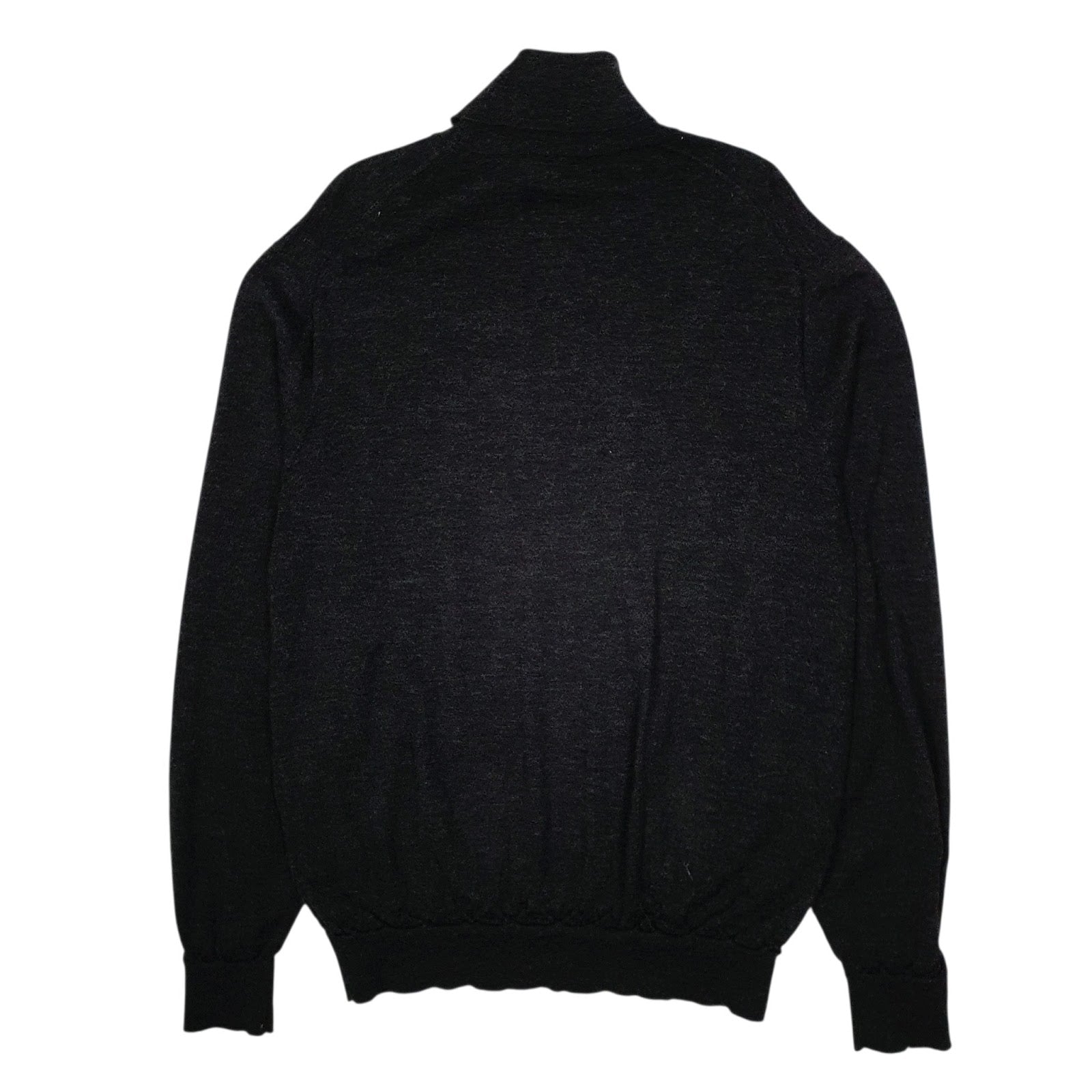Mens Grey Polo Ralph Lauren Lightweight Turtle Neck Jumper