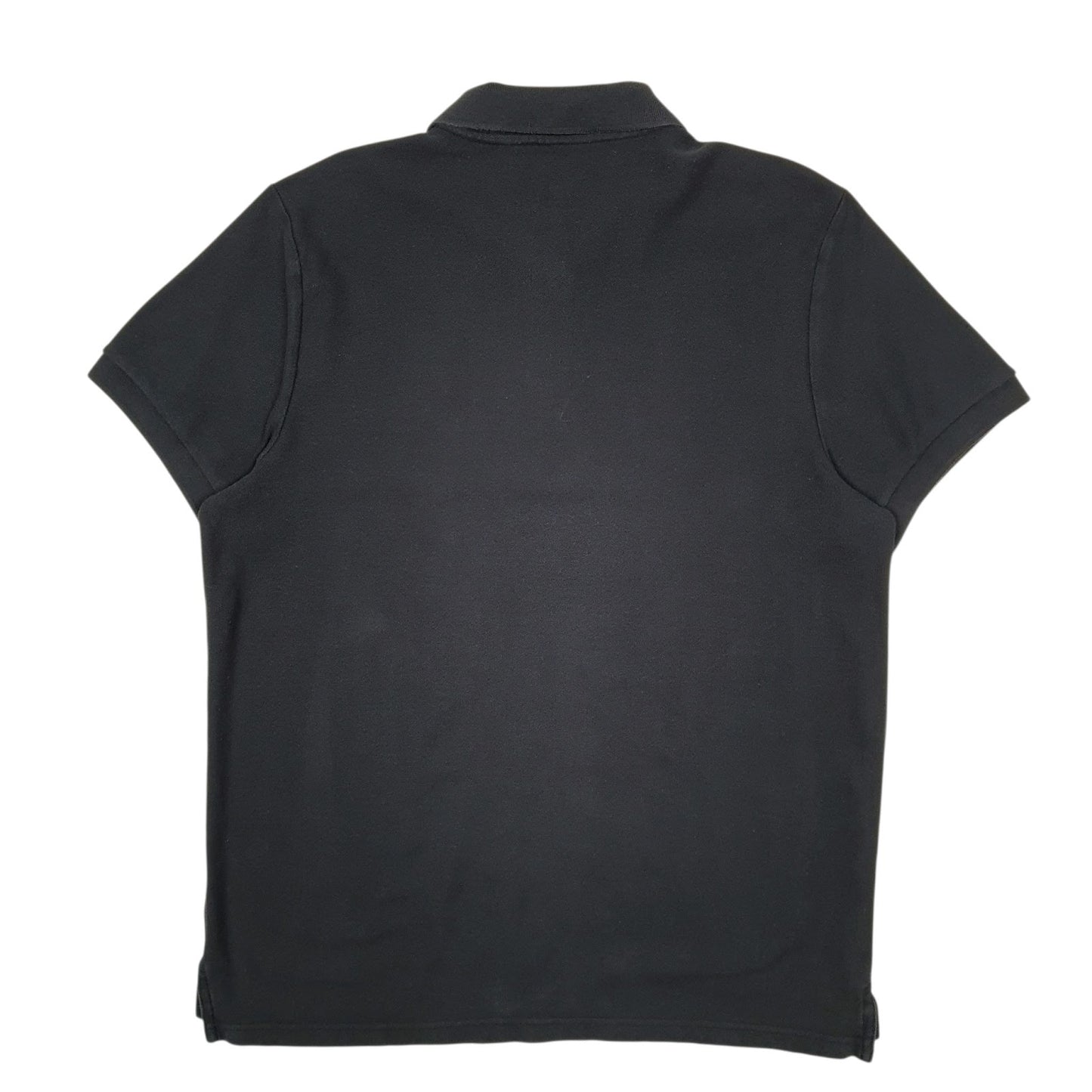 Mens Black Nike  Hoodie Polo Shirt