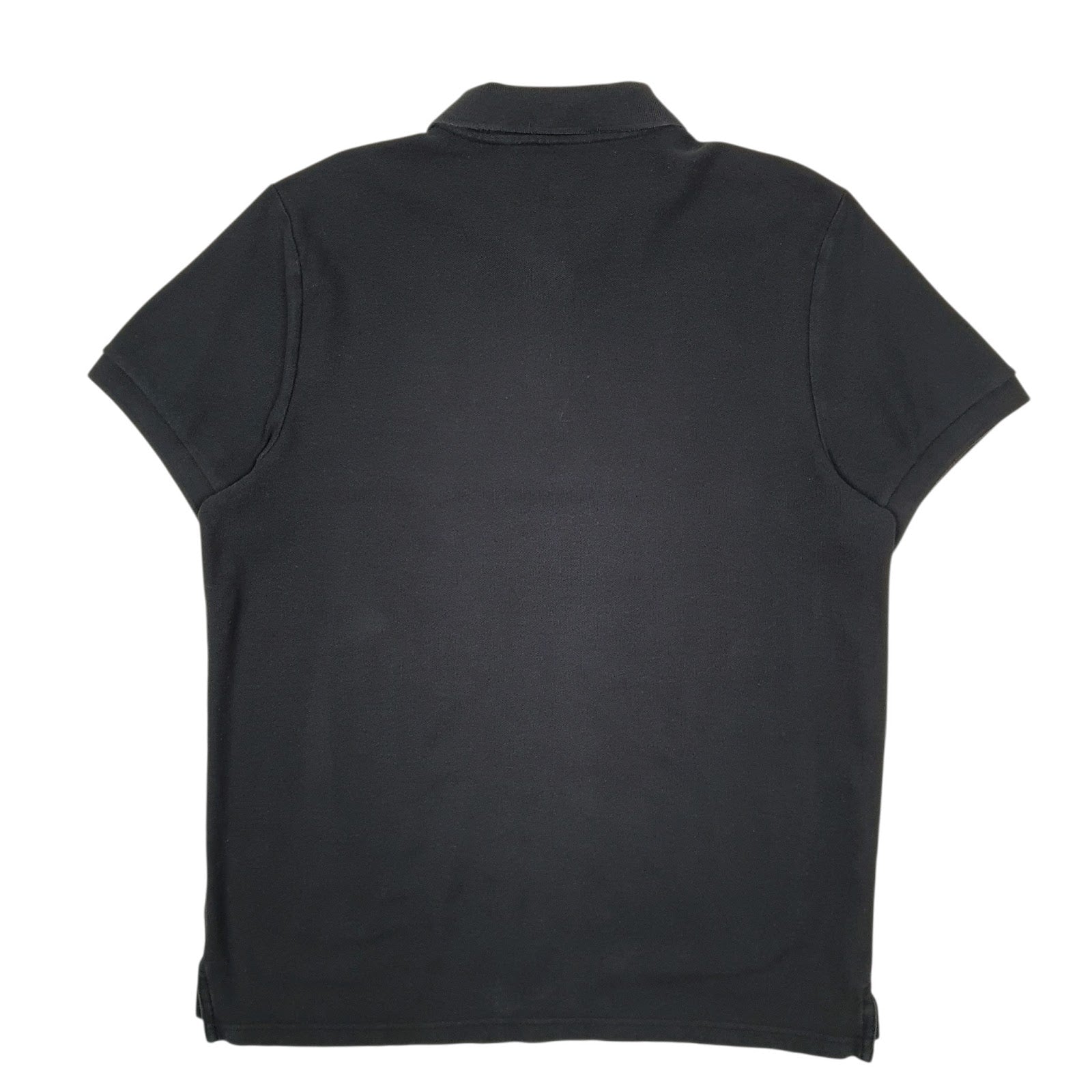 Mens Black Nike  Hoodie Polo Shirt