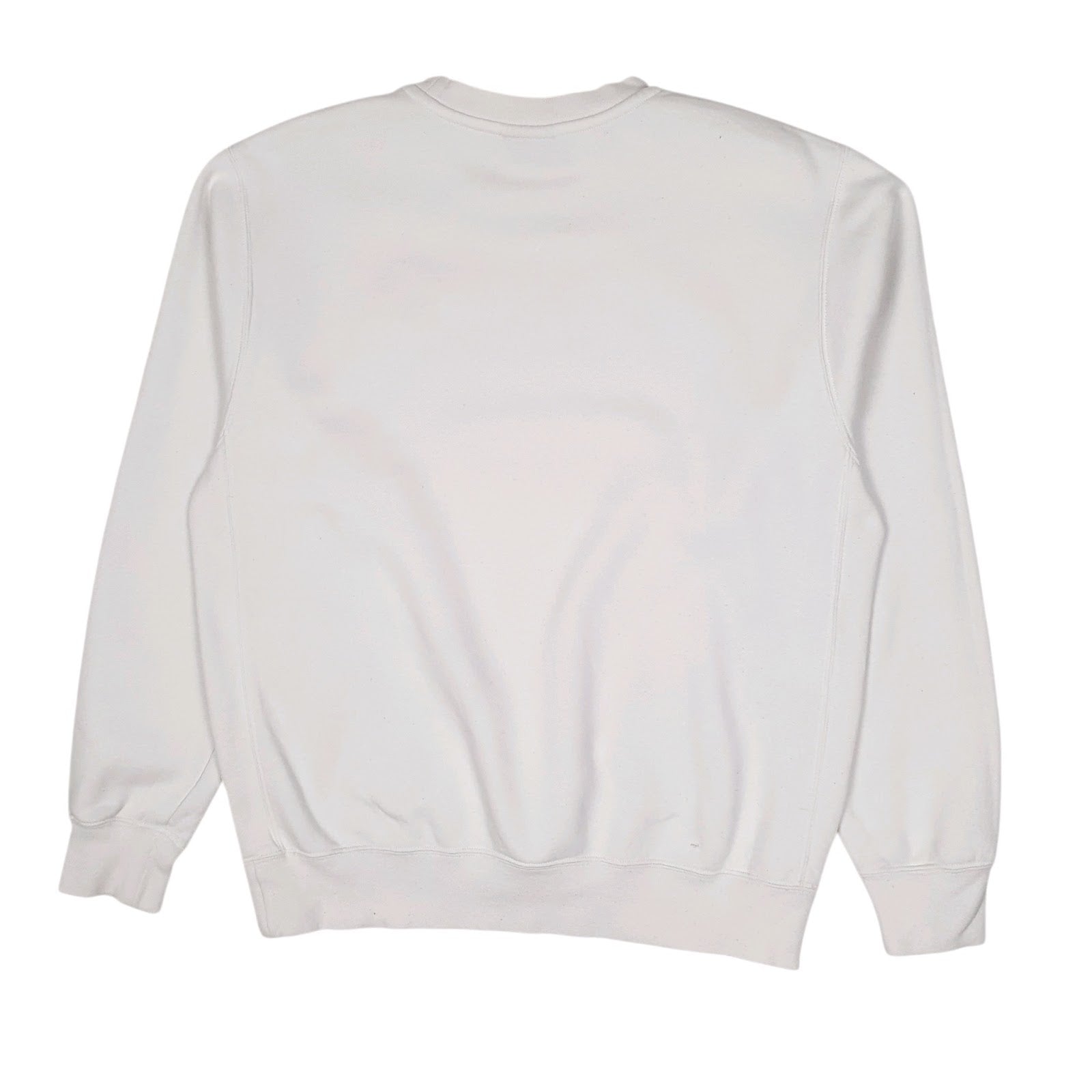 Mens White Nike  Crewneck Jumper