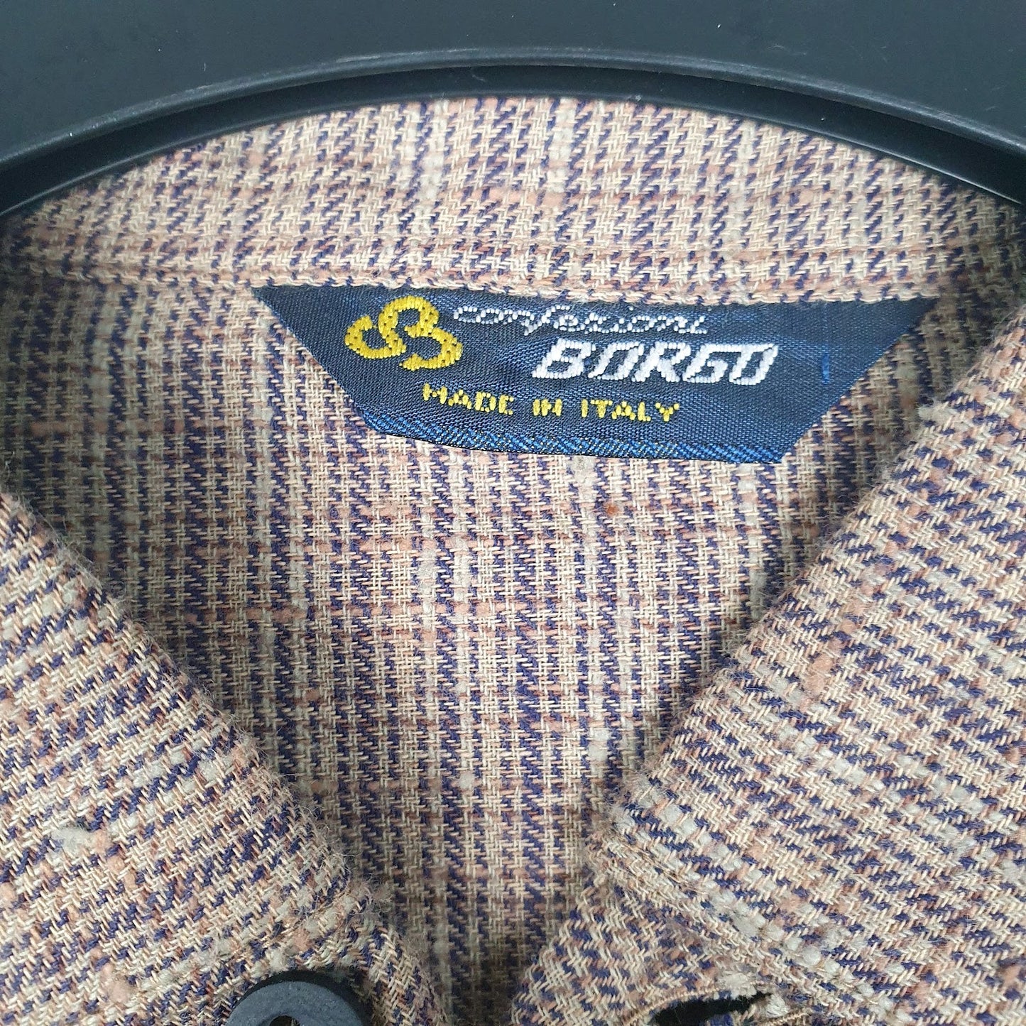 Mens Brown Confezioni Borgo   Shirt