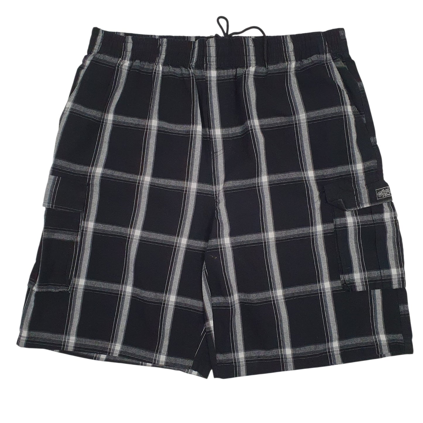 Mens Black Shake Wear  Cargo Shorts