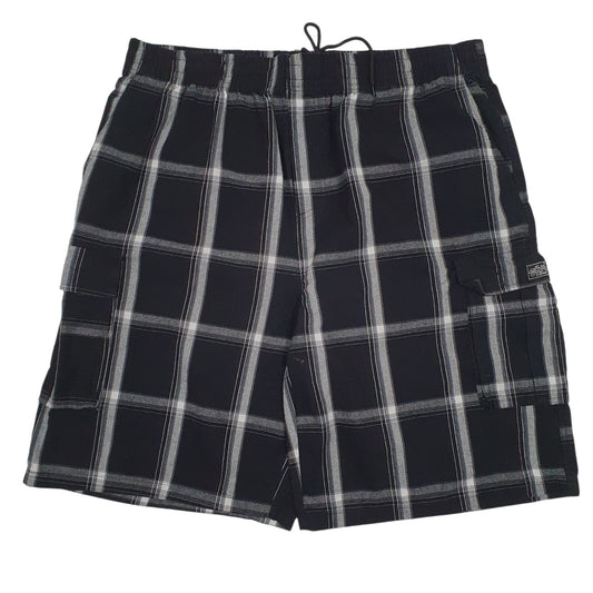 Mens Black Shake Wear  Cargo Shorts