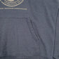 Mens Blue The North Face Spellout Hoodie Jumper