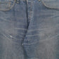 Mens Blue Levis Distressed  Jeans