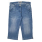 Womens Blue Blue Motion  Denim Shorts