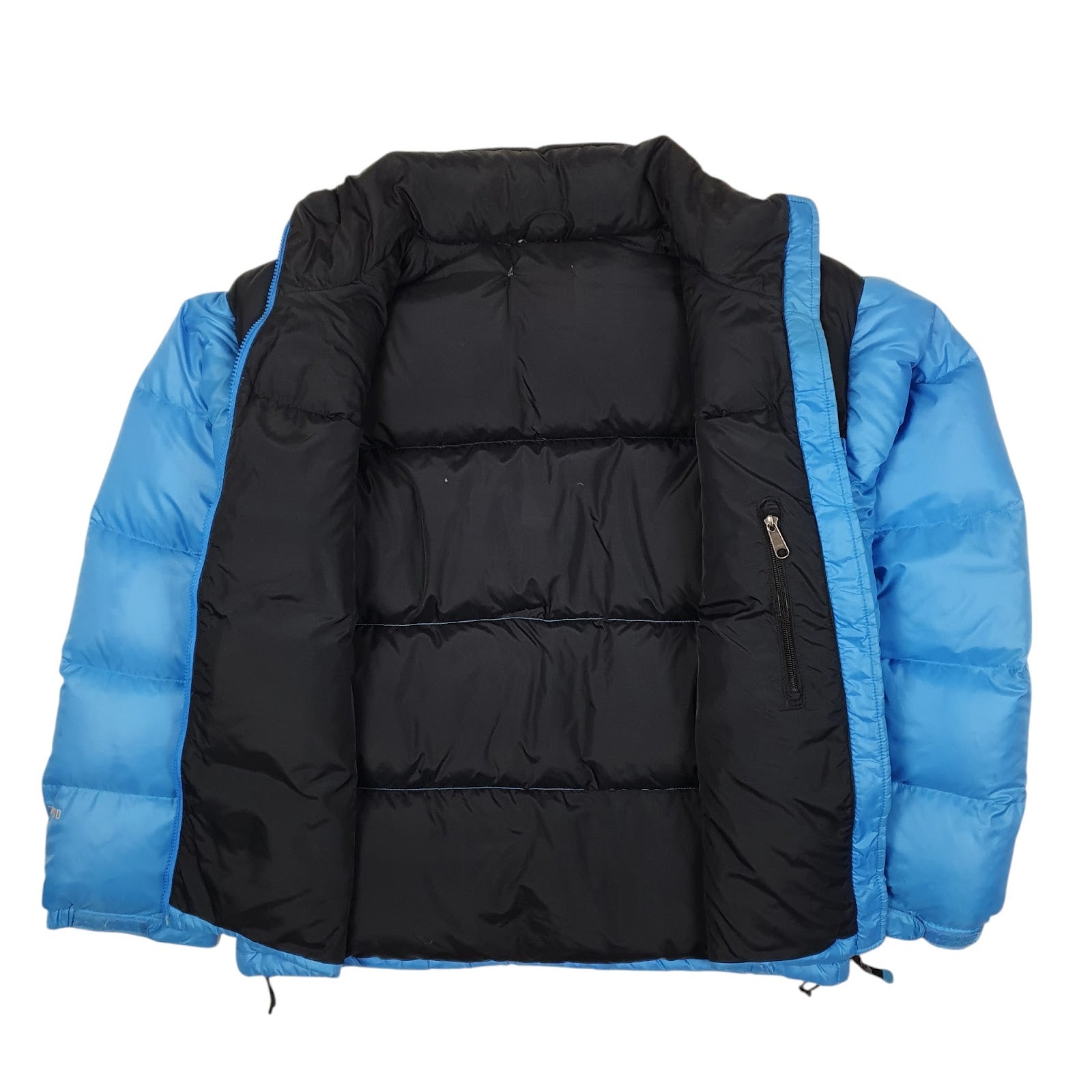 Mens Blue The North Face Nuptse Retro 1996  Coat