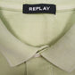 Mens Green Replay   Polo Shirt
