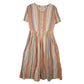 Womens Orange Ofelia  Short Sleeve Dress