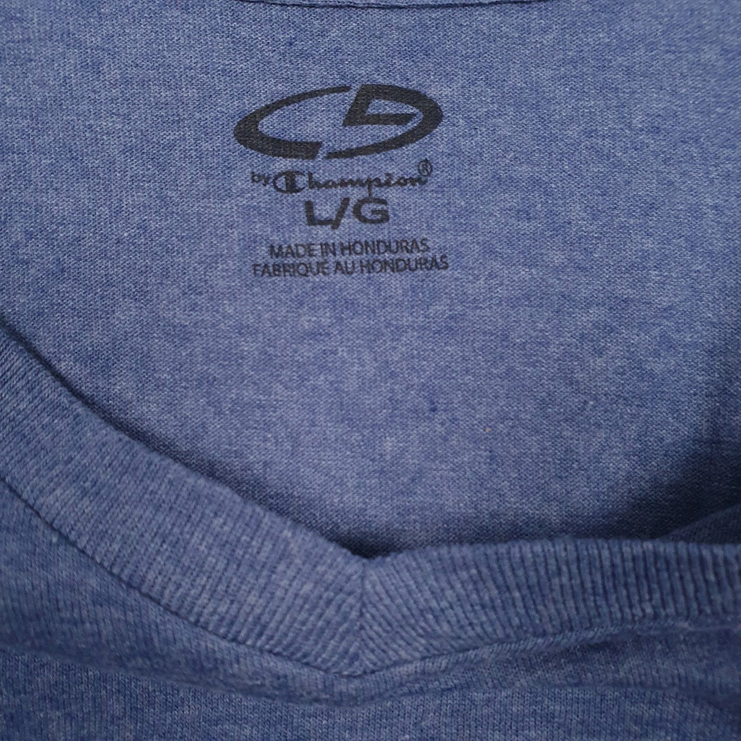 Mens Blue Champion   T Shirt