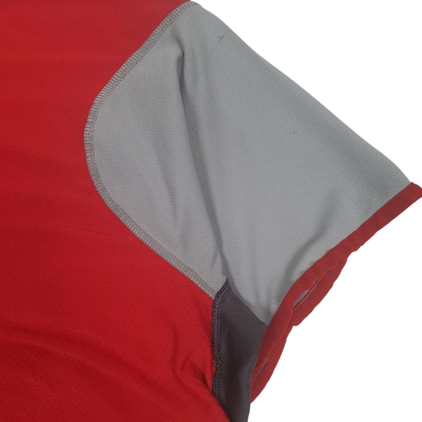 Mens Red Nike Dri-Fit Cycling Jersey  T Shirt