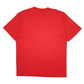 Mens Red Jerzees Vintage 90s Made In USA Peer Scene Theatre Cardigan T Shirt
