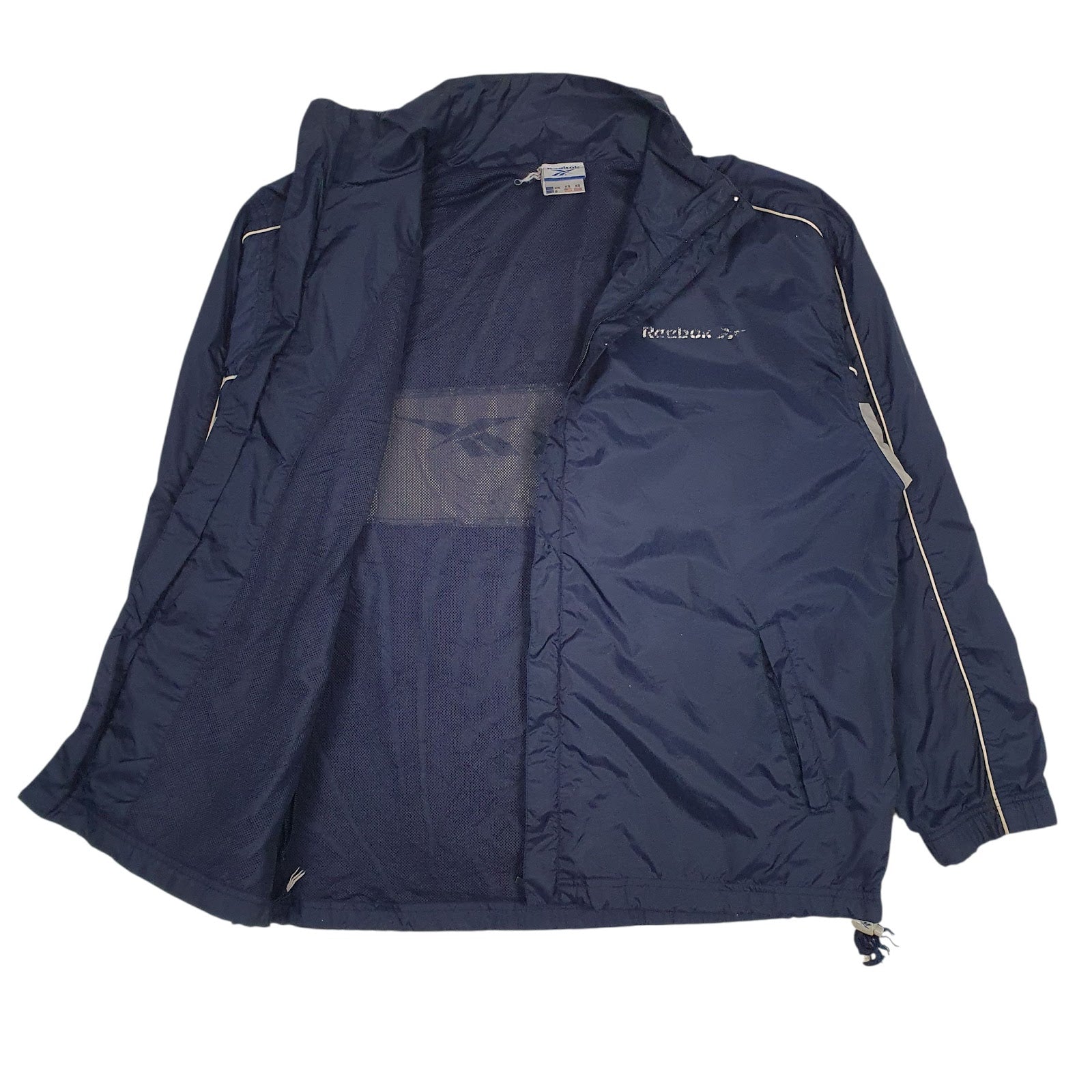 Mens Navy Reebok Baggy  Coat