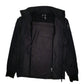 Mens Black Adidas Wind Rdy Hoodie Coat