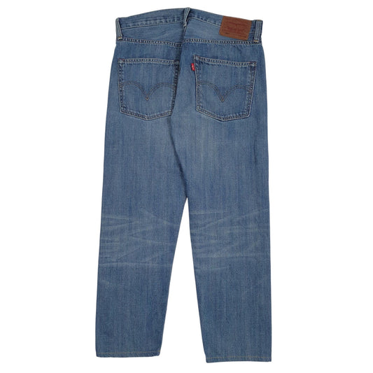 Mens Blue Levis  Quarter Zip Jeans