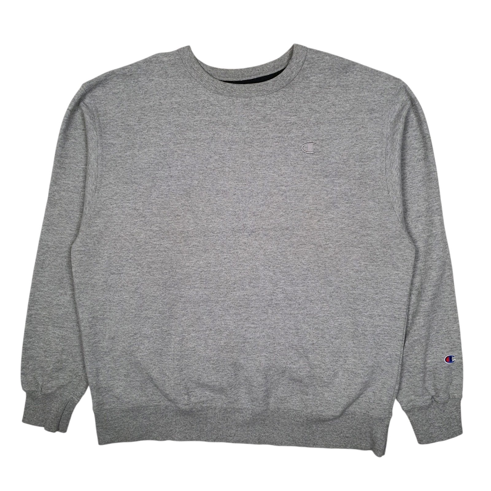 Mens Grey Champion  Crewneck Jumper